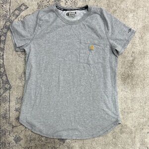 Carhartt Heather Gray Pocket Tee